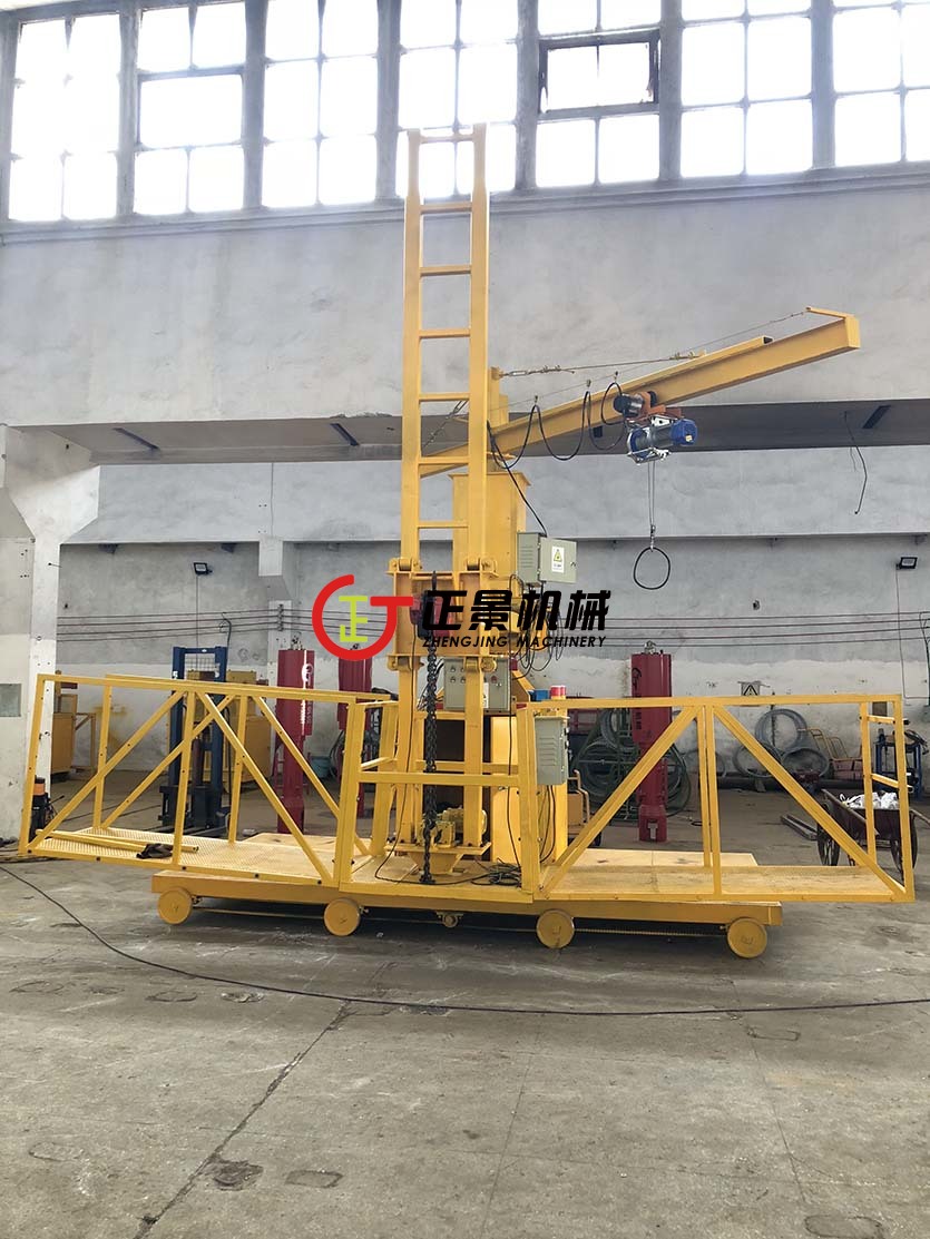 橋梁防撞墻模板施工臺(tái)車