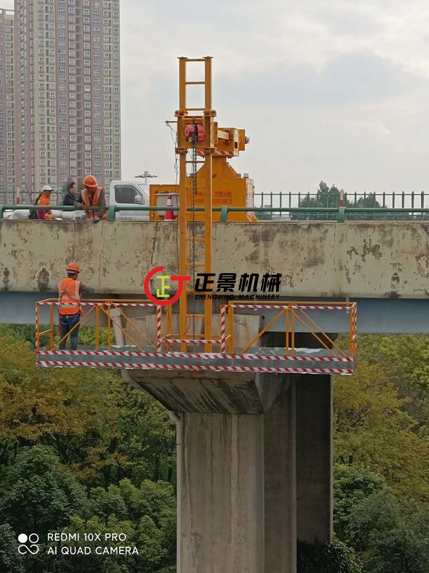 橋梁排水管安裝設備