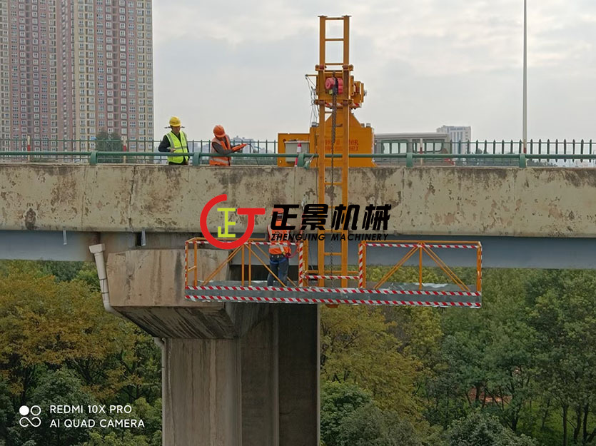 橋梁排水管安裝設備