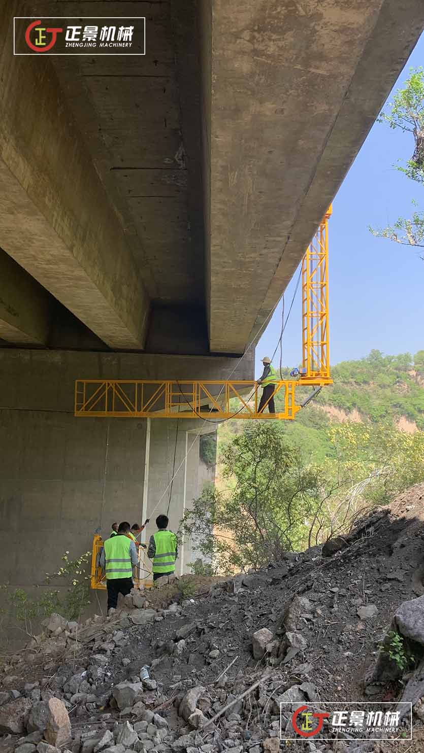 橋梁排水管安裝車