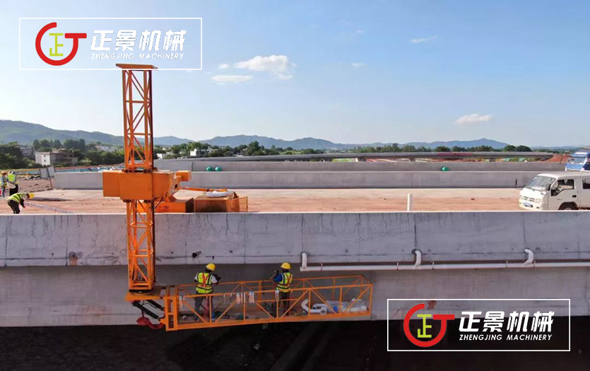 橋梁排水管安裝車