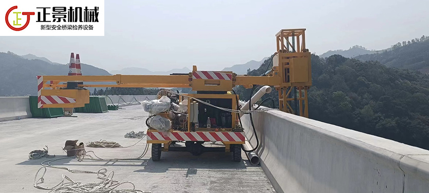 橋梁排水管安裝車
