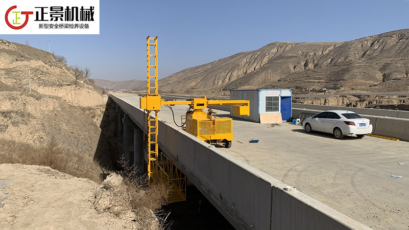 橋梁排水管安裝車