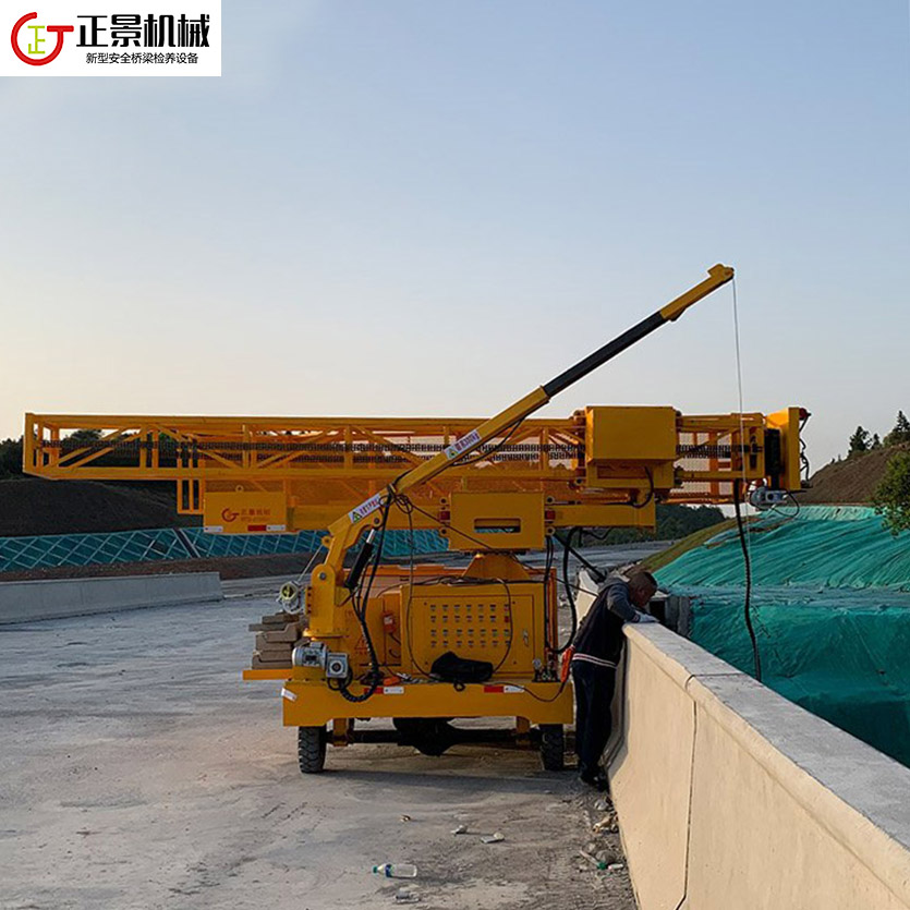 橋梁排水管安裝車