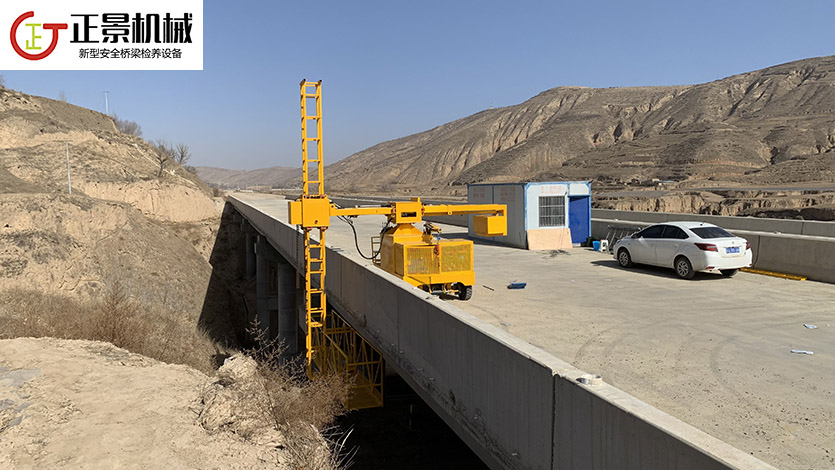 橋梁排水管安裝車