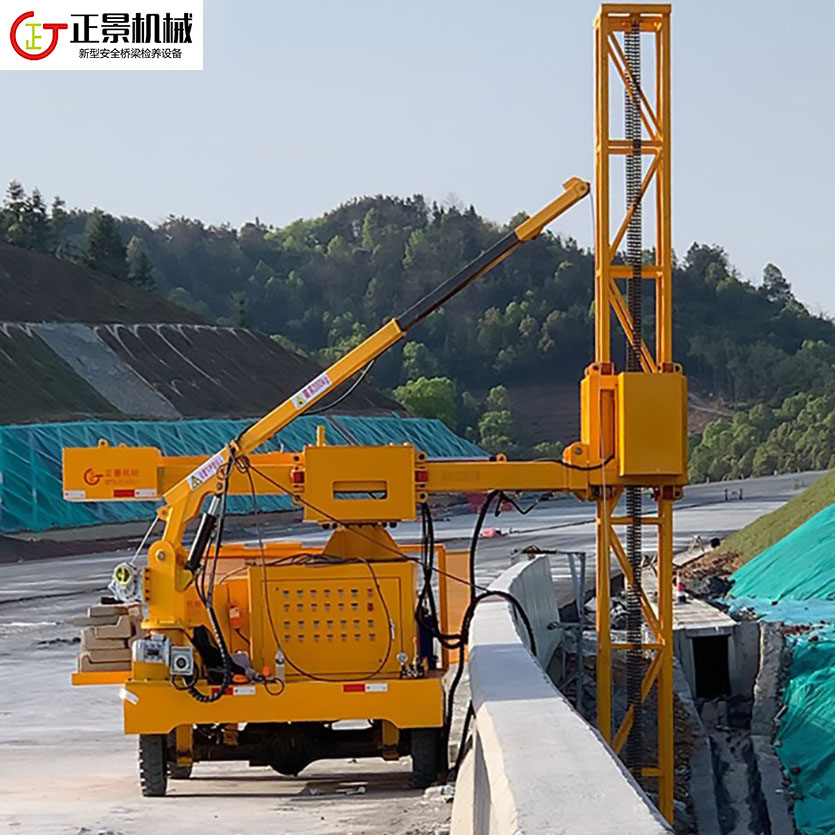 橋梁排水管安裝車