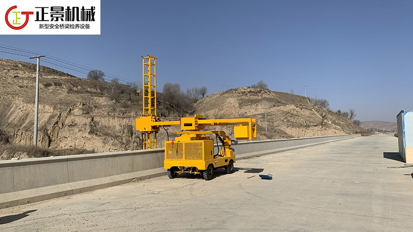 橋梁排水管安裝車