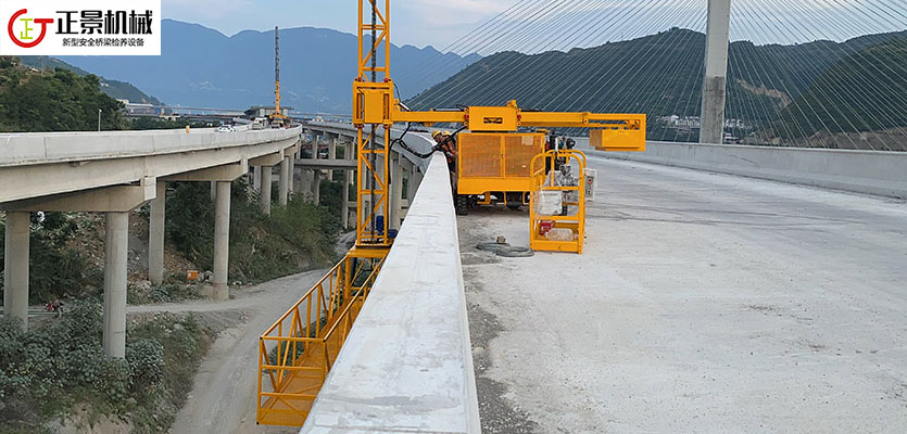 橋梁排水管安裝車