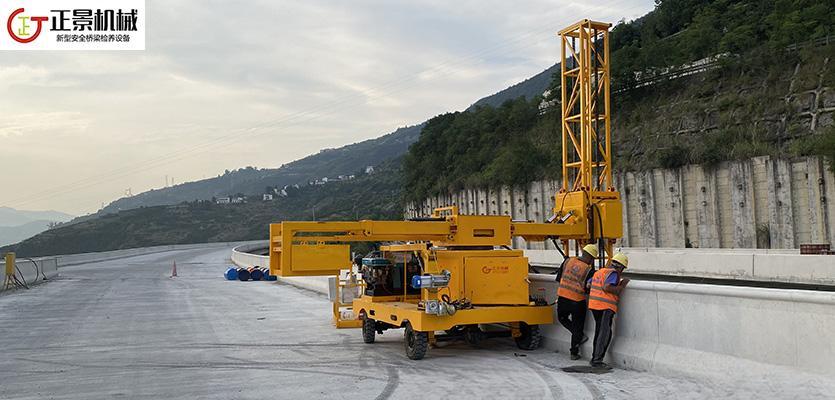 橋梁排水管安裝車