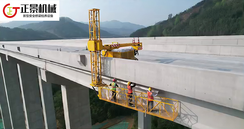 橋梁排水管安裝車