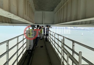 五緣大橋橋梁檢查桁車