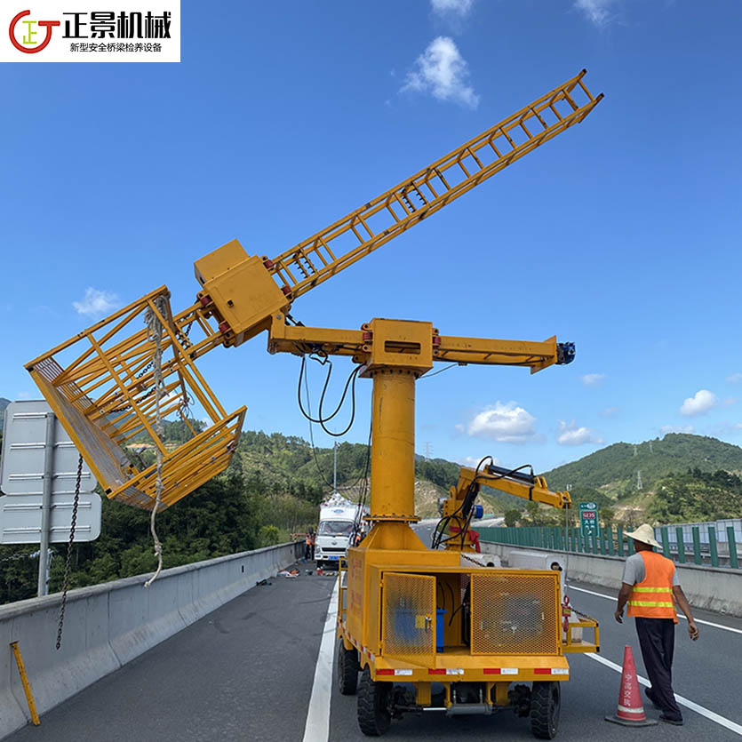 橋梁排水管安裝車