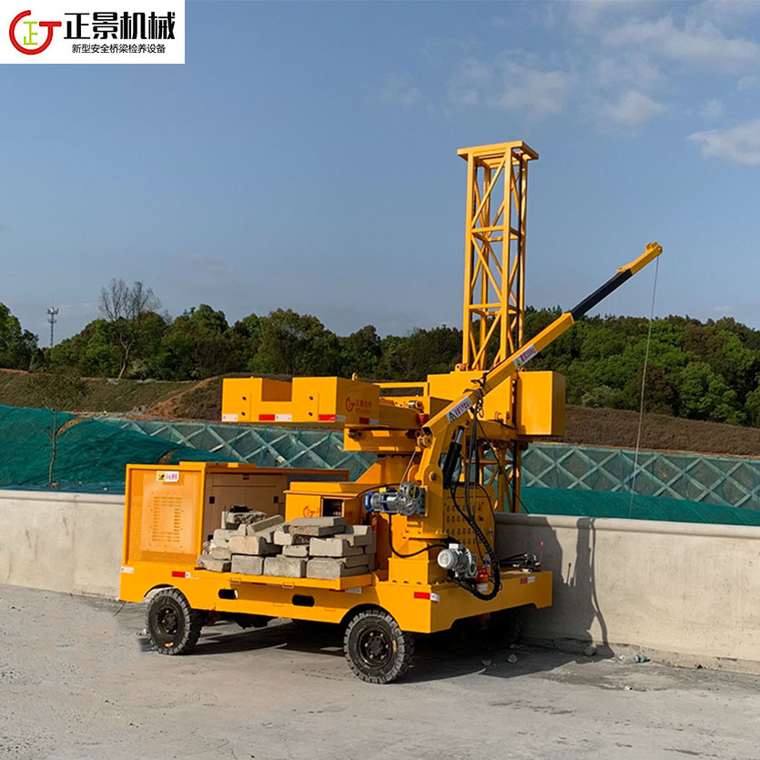 橋梁排水管安裝車