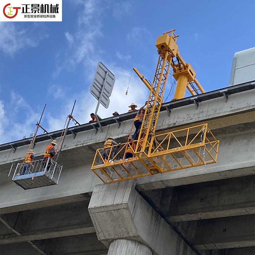 橋梁排水管安裝車