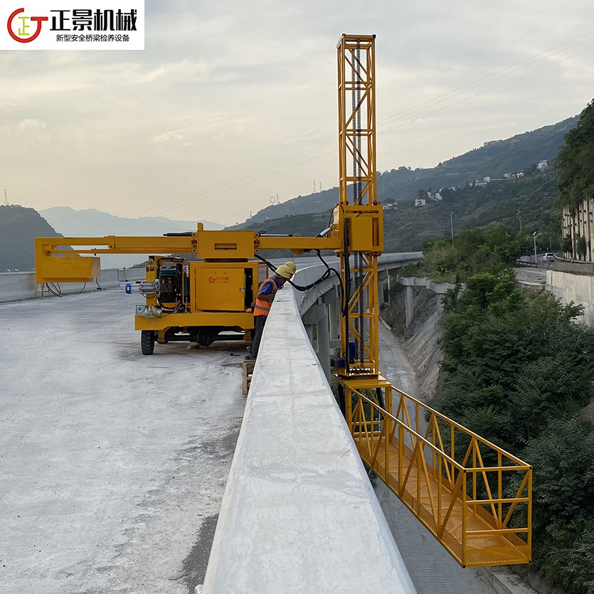 橋梁排水管安裝車