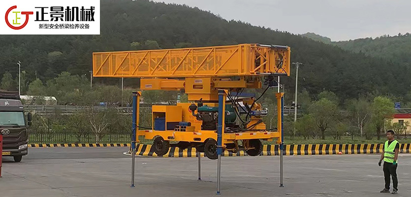 橋梁排水管安裝車